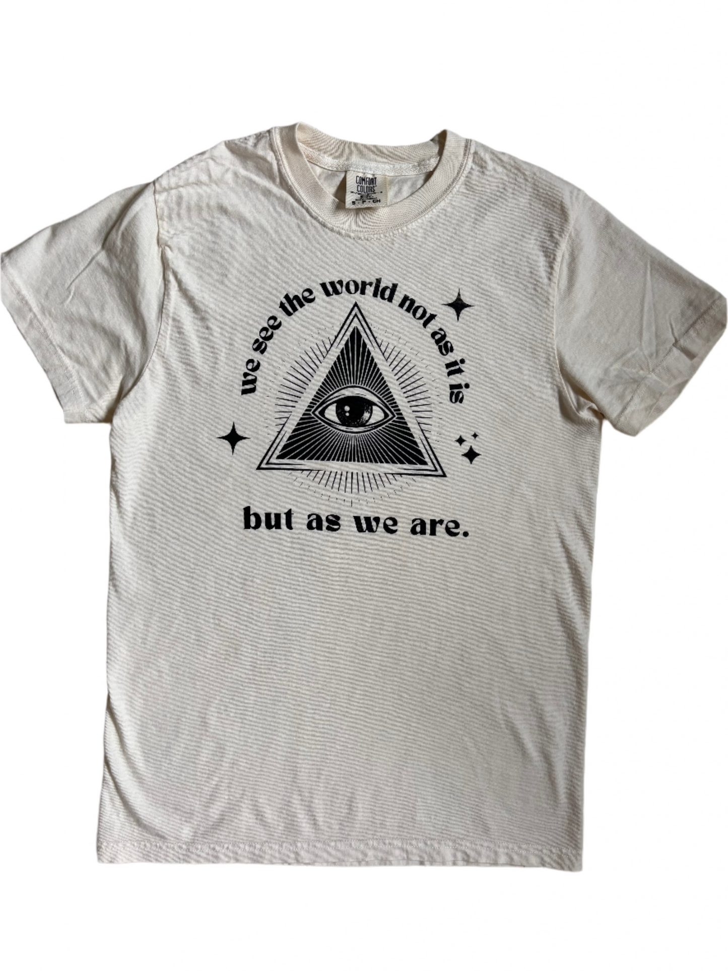 We see the world not as it is but as we are!