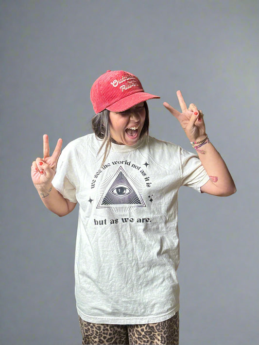 We see the world not as it is but as we are!