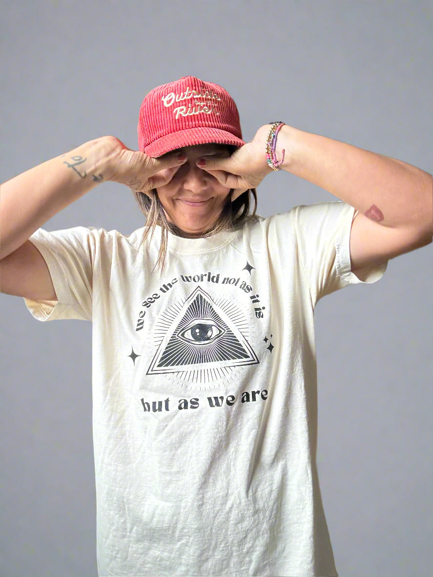 We see the world not as it is but as we are!