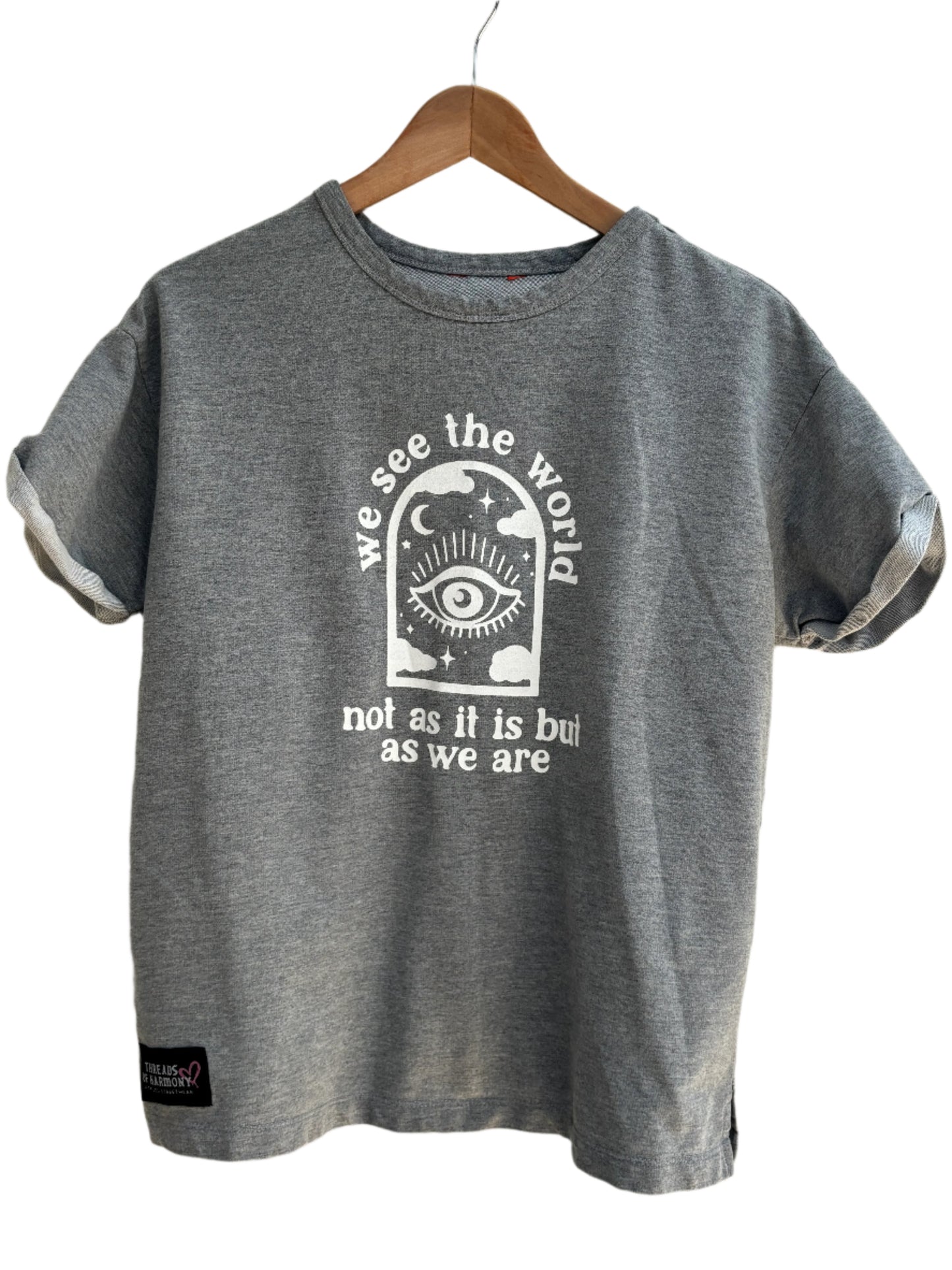 One of a Kind Spiritual Streetwear Grey Crewneck Sweater T-shirt